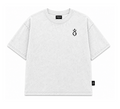 T-shirt oversize DENIM Blanc